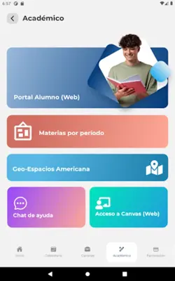 Universidad Americana android App screenshot 5